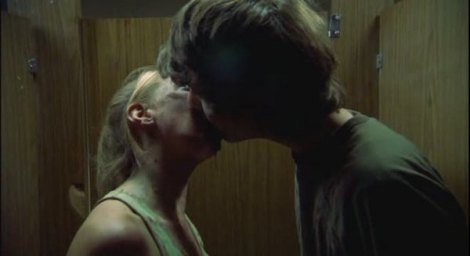 dance of the dead zombie bathroom kissing