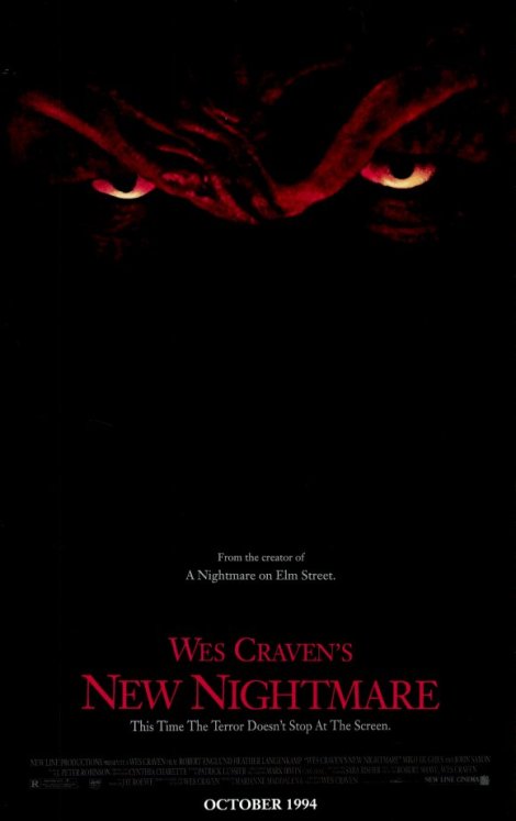 wes craven new nightmare movie poster