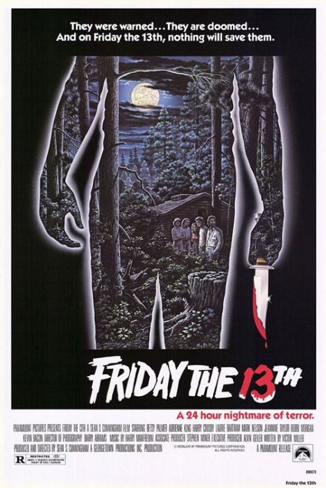 friday the 13th movie poster 1980 original