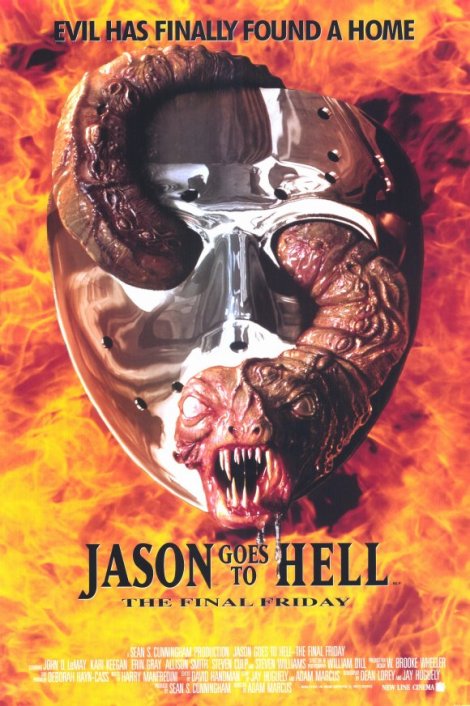 jason goes to hell the final friday part 9 ix movie poster