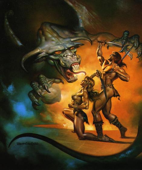 sucker punch zack snyder boris vallejo dragon