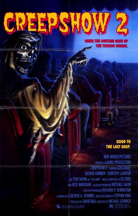 creepshow 2 movie poster romero savini