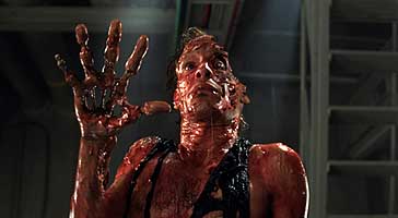 deep rising movie melting dissolving guy high five