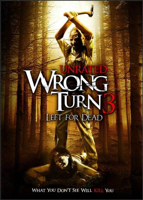 wrong turn 3 iii left for dead movie poster dvd cover