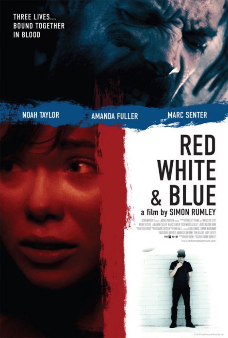 red white & and blue movie poster amanda fuller noah taylor