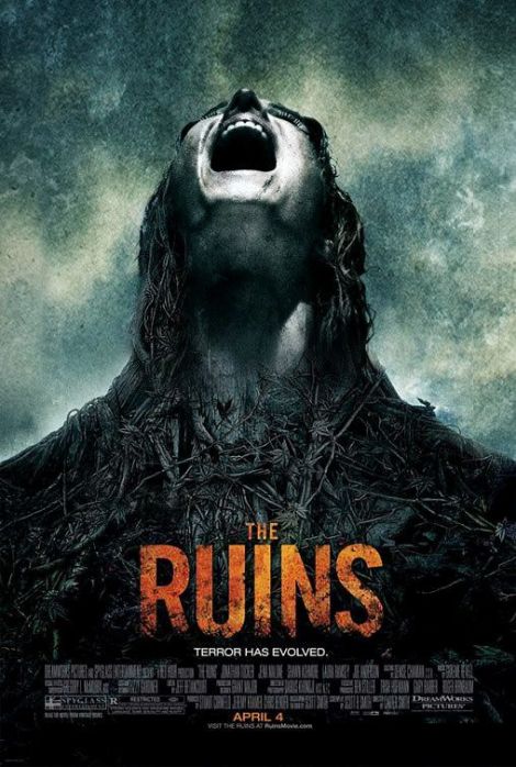 the ruins movie poster hand vines