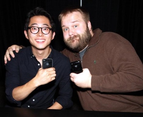 steven yeun robert kirkman the walking dead beard iphone glenn