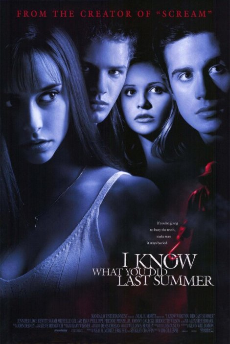 I know what you did last summer movie poster jennifer love hewitt