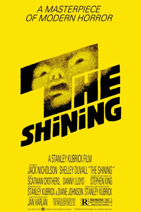 the shining poster jack nicholson