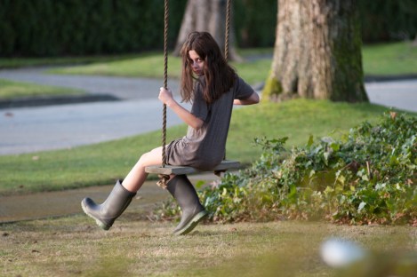 the possession movie girl swingset demon