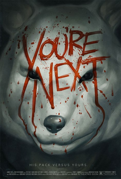 you're next movie poster sharni vinson mask