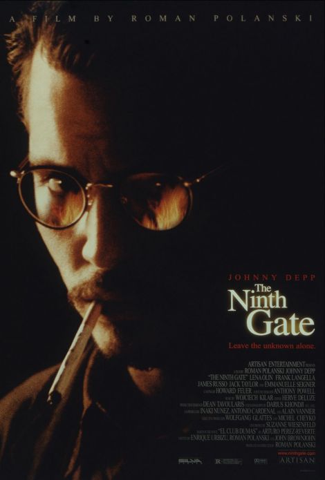 the ninth gate movie poster johnny depp roman polanski