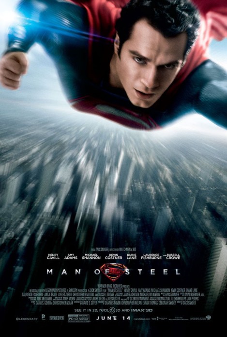 man of steel poster 2013 henry cavill