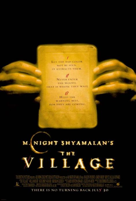 the village movie poster 2004 shyamalan