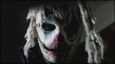 frayed movie clown mask slipknot