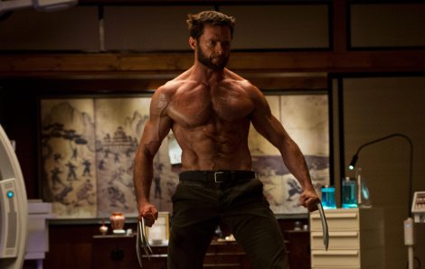 the wolverine hugh jackman shirtless veins