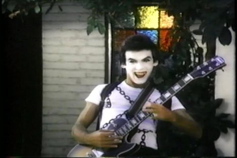 home sweet home movie guitar makeup mime magic 1981