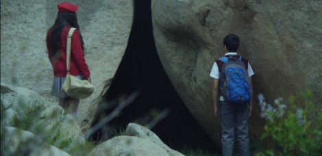 here comes the devil movie children cave