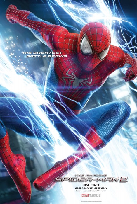amazing spider-man 2 movie poster large
