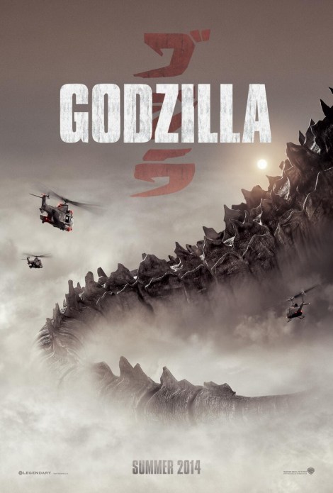 godzilla movie poster large 2014