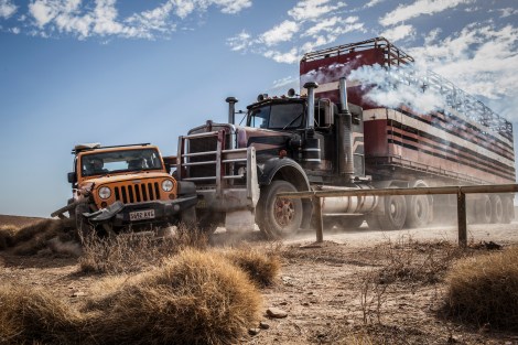 wolf creek 2 car truck crash kangaroo