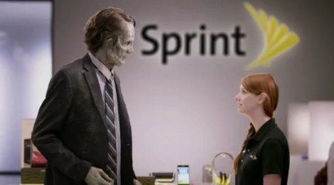zombie commercial Sprint