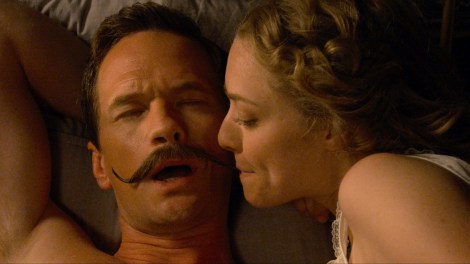 a million ways to di ein the west mustache