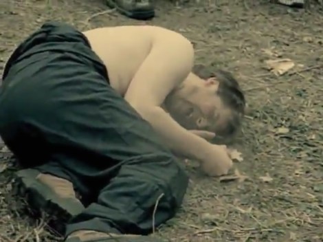 curled up in a ball slipknot bro