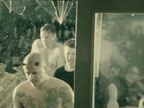 devil horns haircut slipknot bro