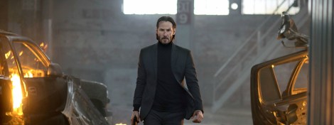 john wick movie keanu reeves turtleneck hair