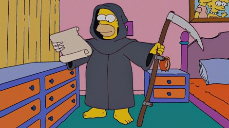 Treehouse of Horror XIV reaper madness the simpsons